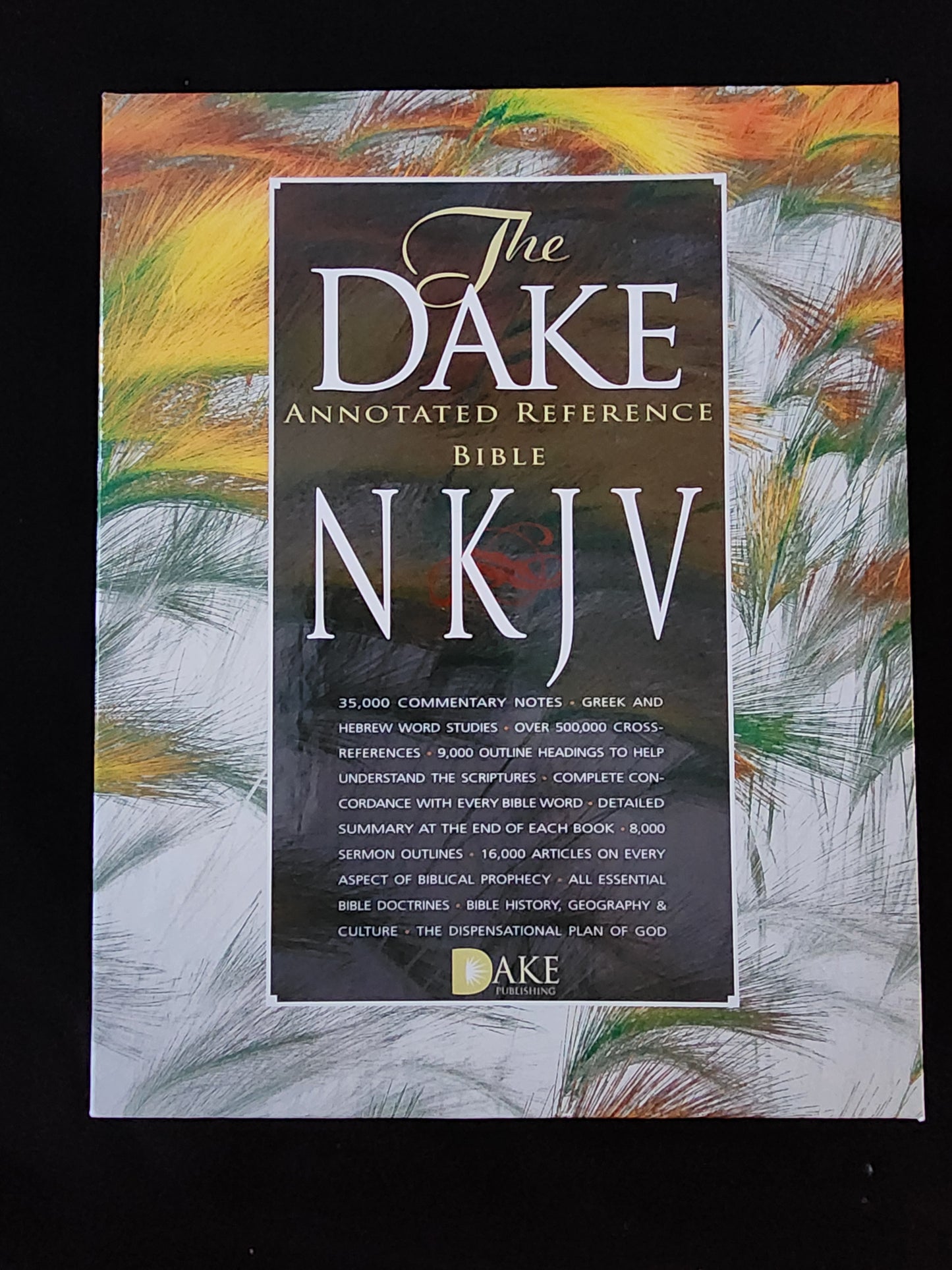 Black - Dake Annotated Reference Bible NKJV