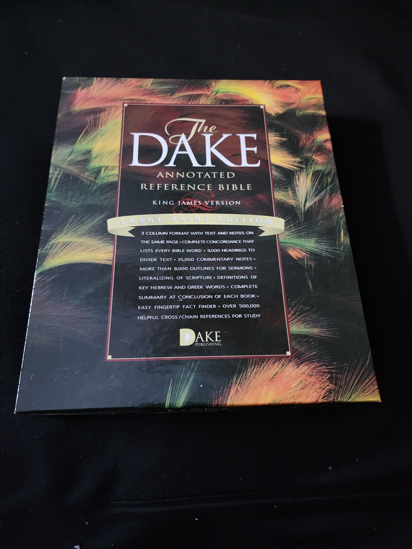 Large Print - Dake Annotated Reference Bible KJV - 10 Point